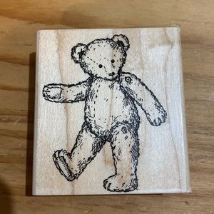 Teddy bear stamp
